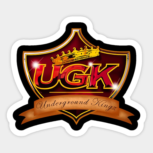 Ugk Underground Kingz Vintage Sticker by Eleam Junie